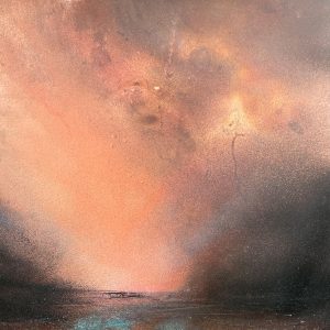 Opaque Vapor Light | 500mm x 700mm | Mixed media on copper